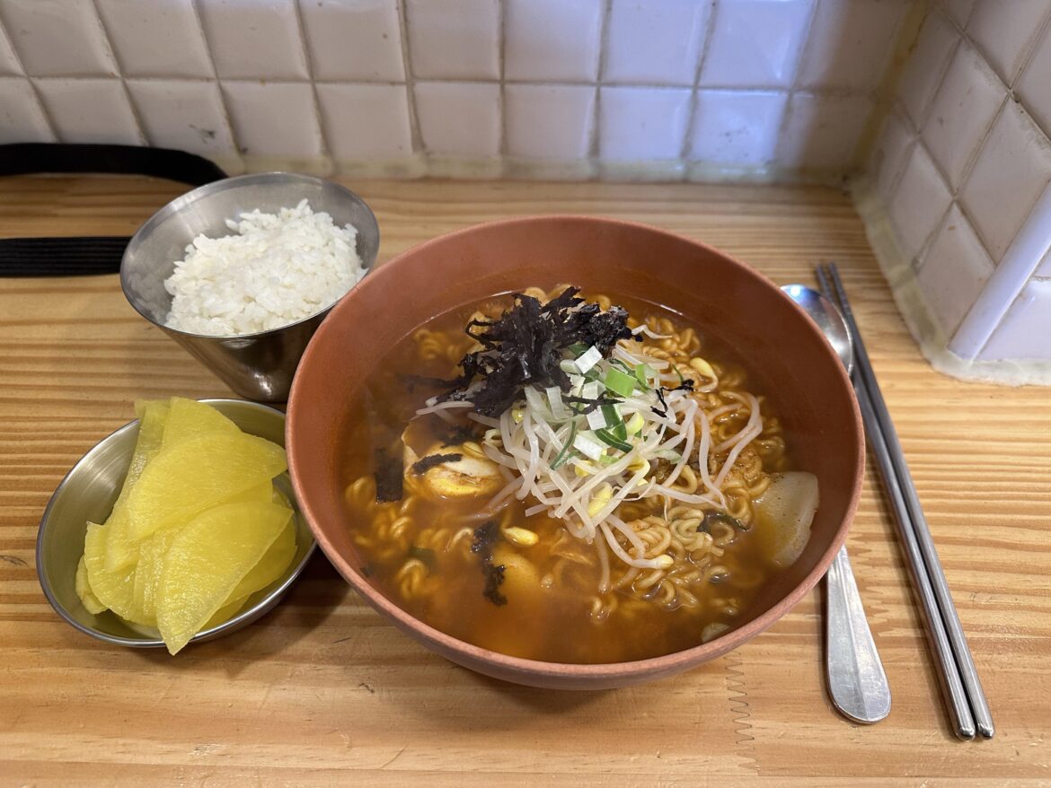 Korean style ramen :D