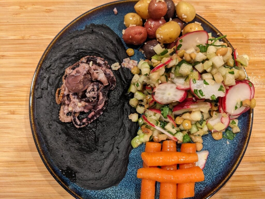 I may have got a bit overambitious with this week's dinner prep