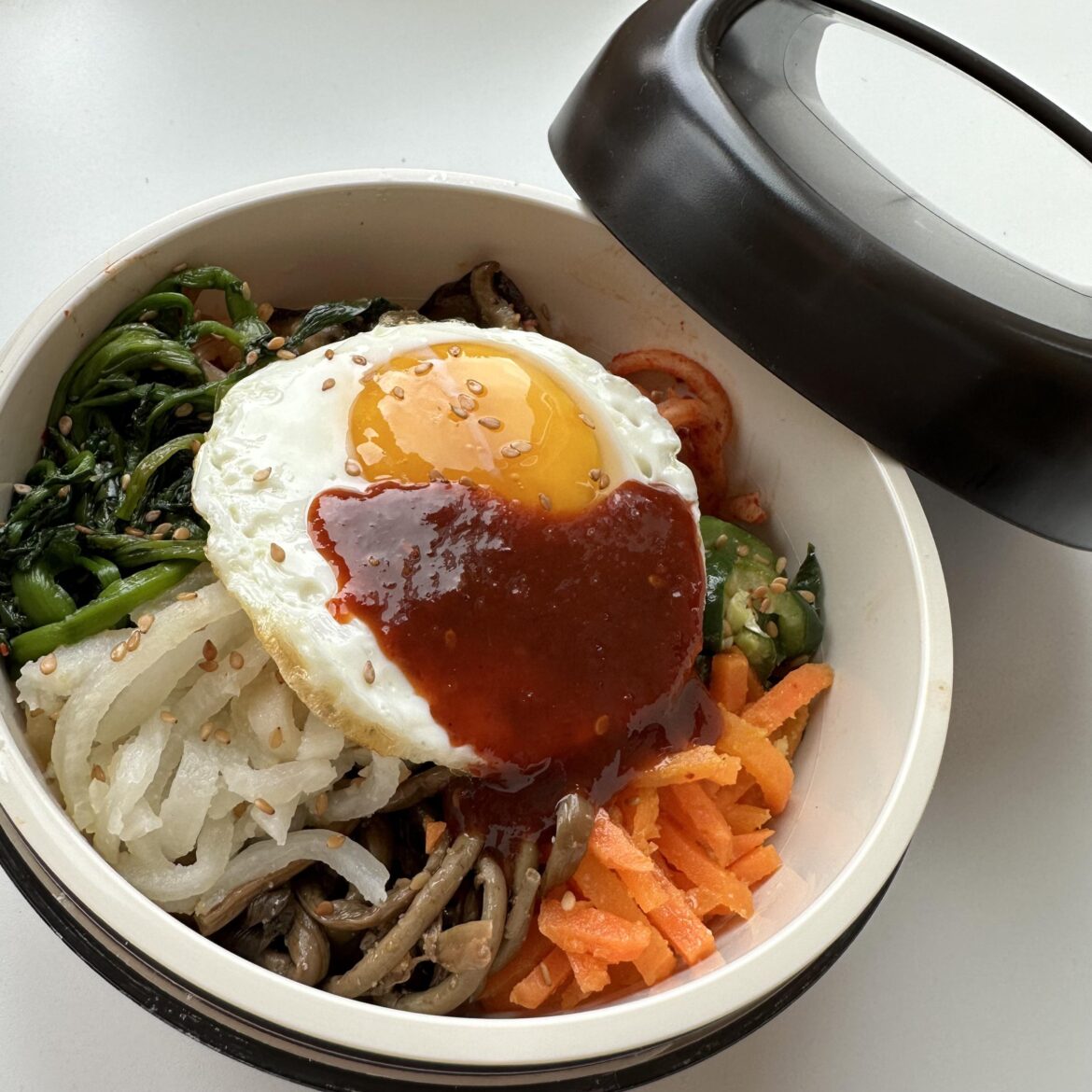 Bibimbap lunchbox makes Mondays mmmbetter