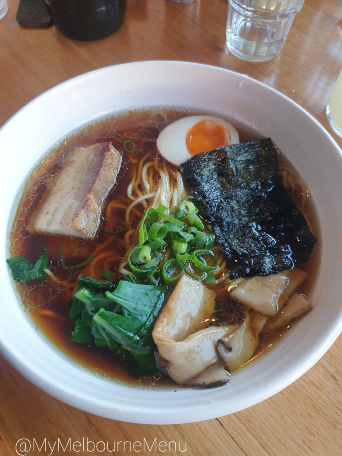 Shoyu ramen, soy base