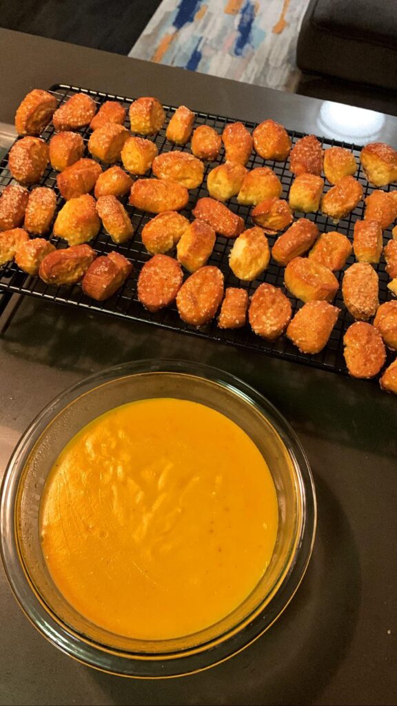 Pretzels & beer cheese