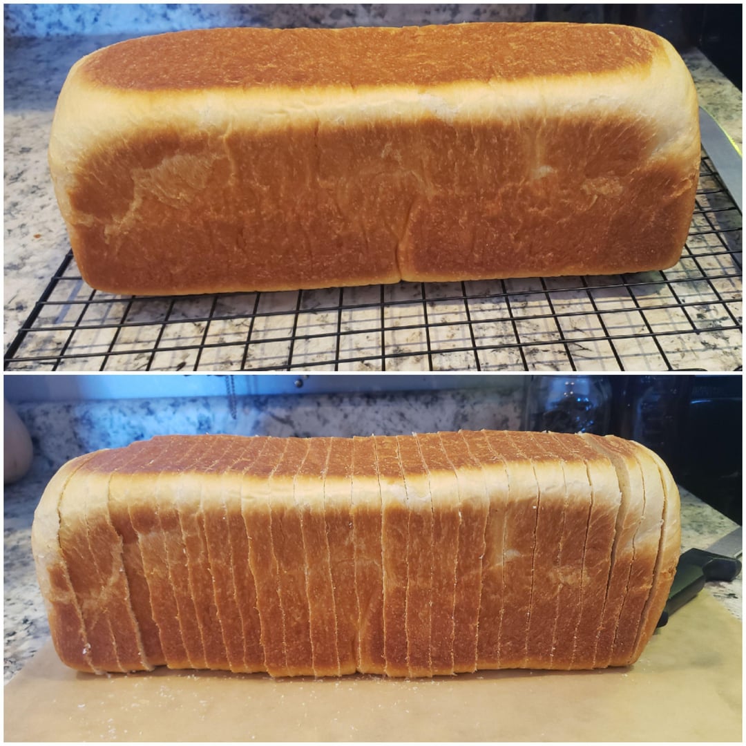 Pullman Sandwich bread. Dining and Cooking