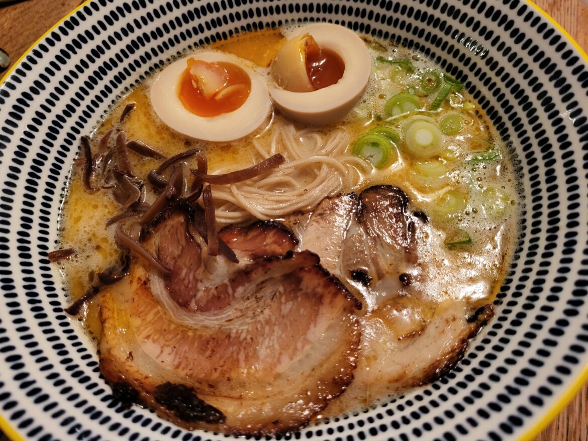 Sunset Tonkotsu DIY home kit from Matsudai Ramen, Cardiff, UK.