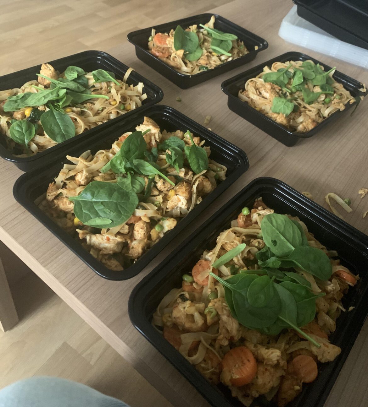 Peanut chicken Noodles 🍜