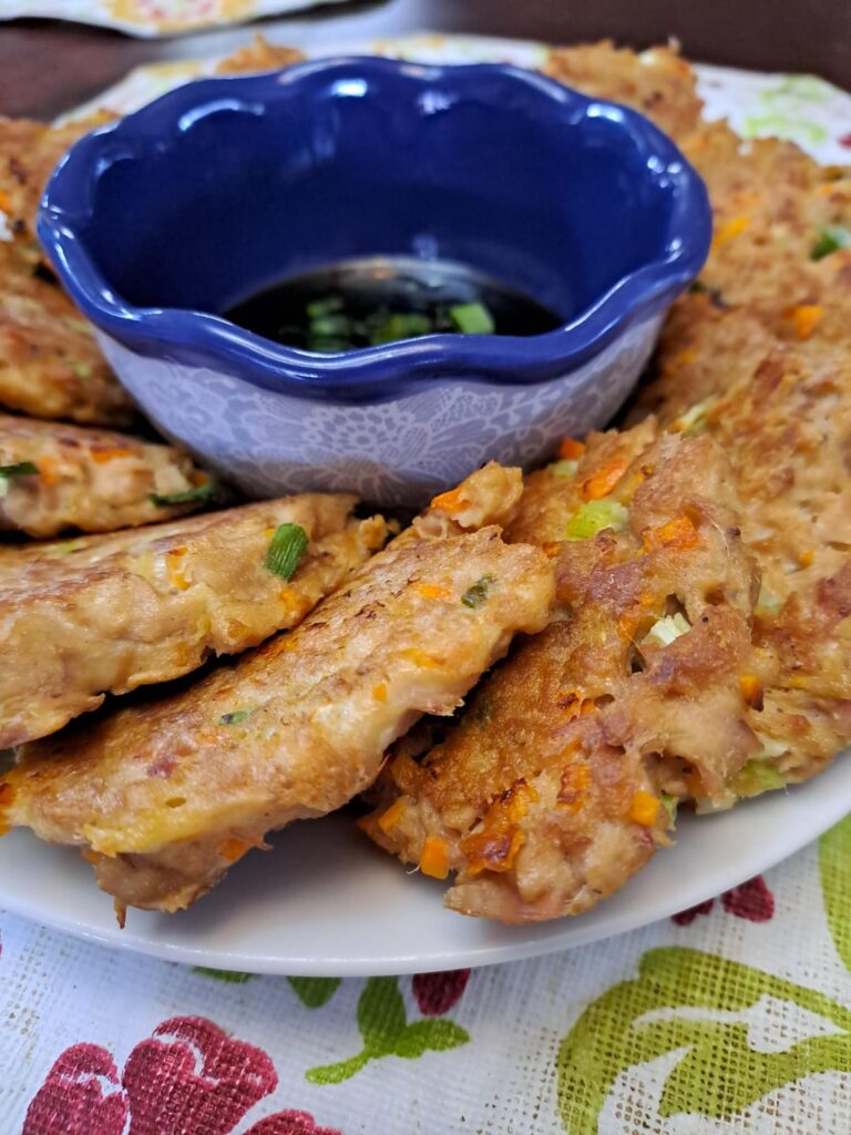 Chamchijeon (tuna pancakes)