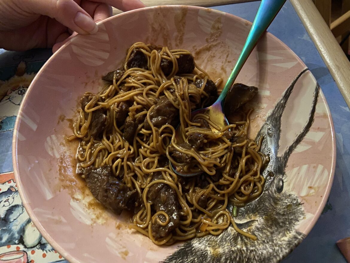 Sweet Chilli Beef Noodles