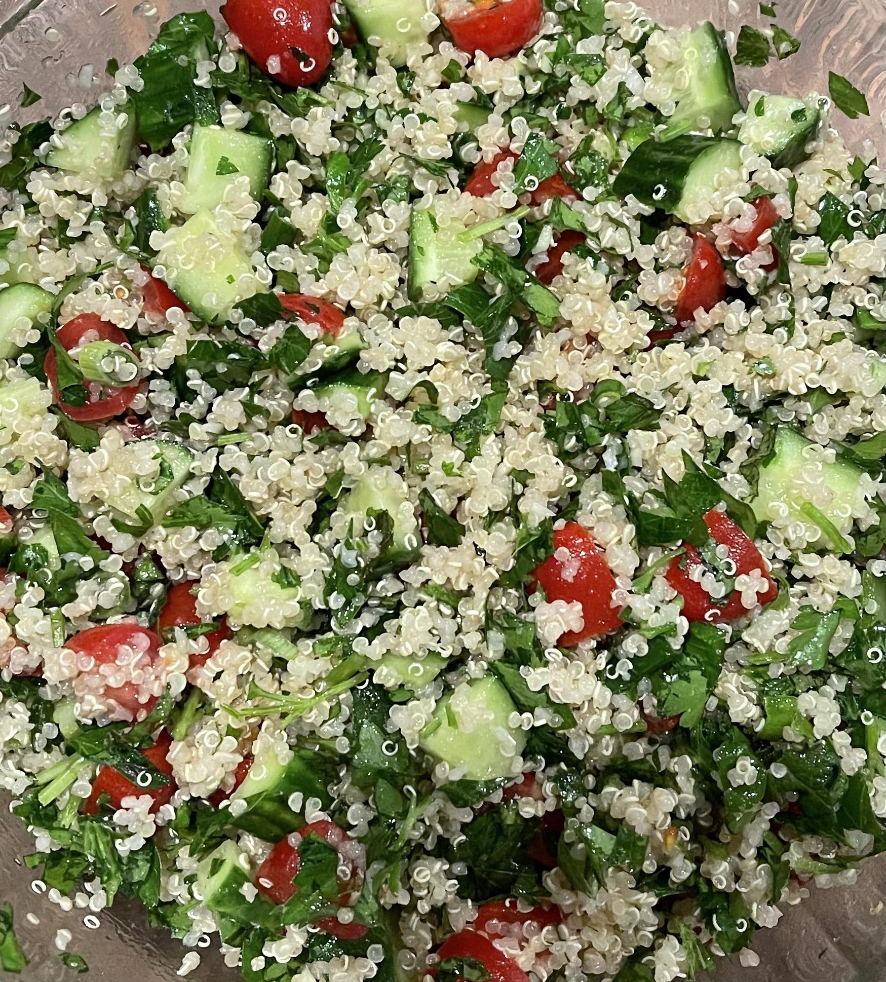 Quinoa Tabbouleh - Dining and Cooking