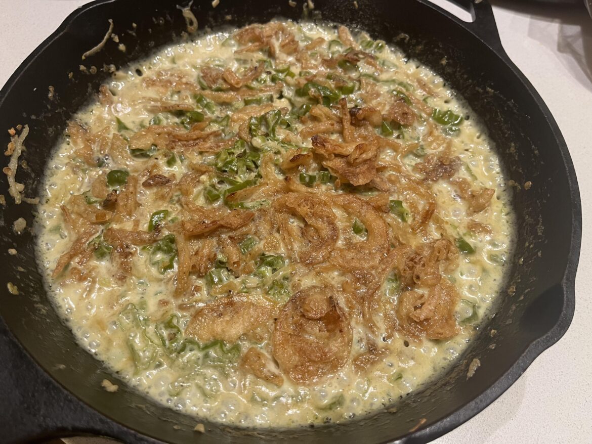 Creamed Shishito Pepper dip