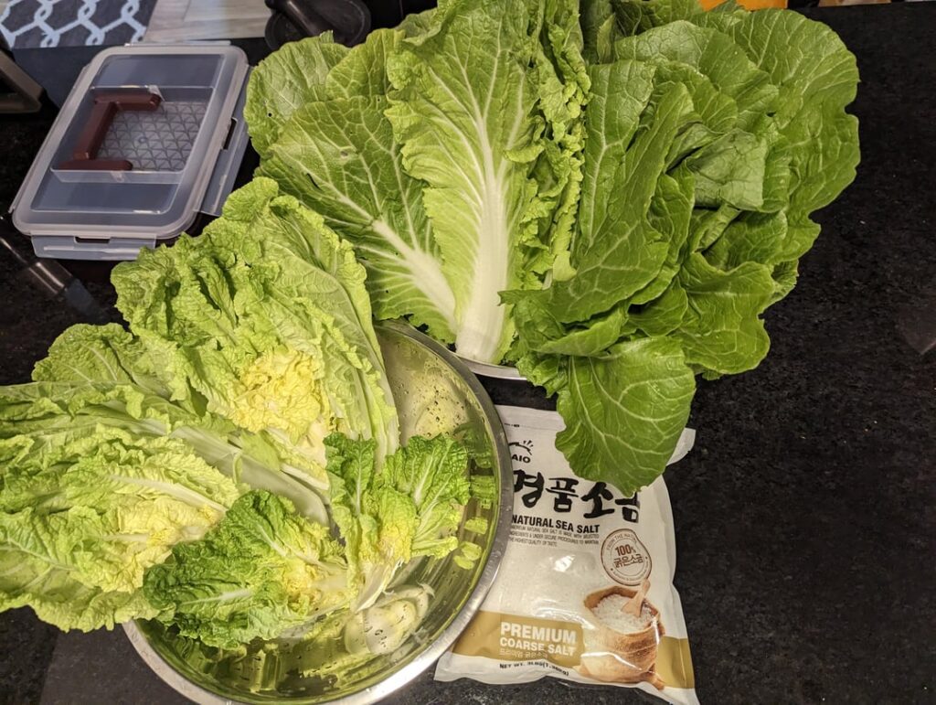 Kimchi from homegrown Cabbage, can I use outer leaves?