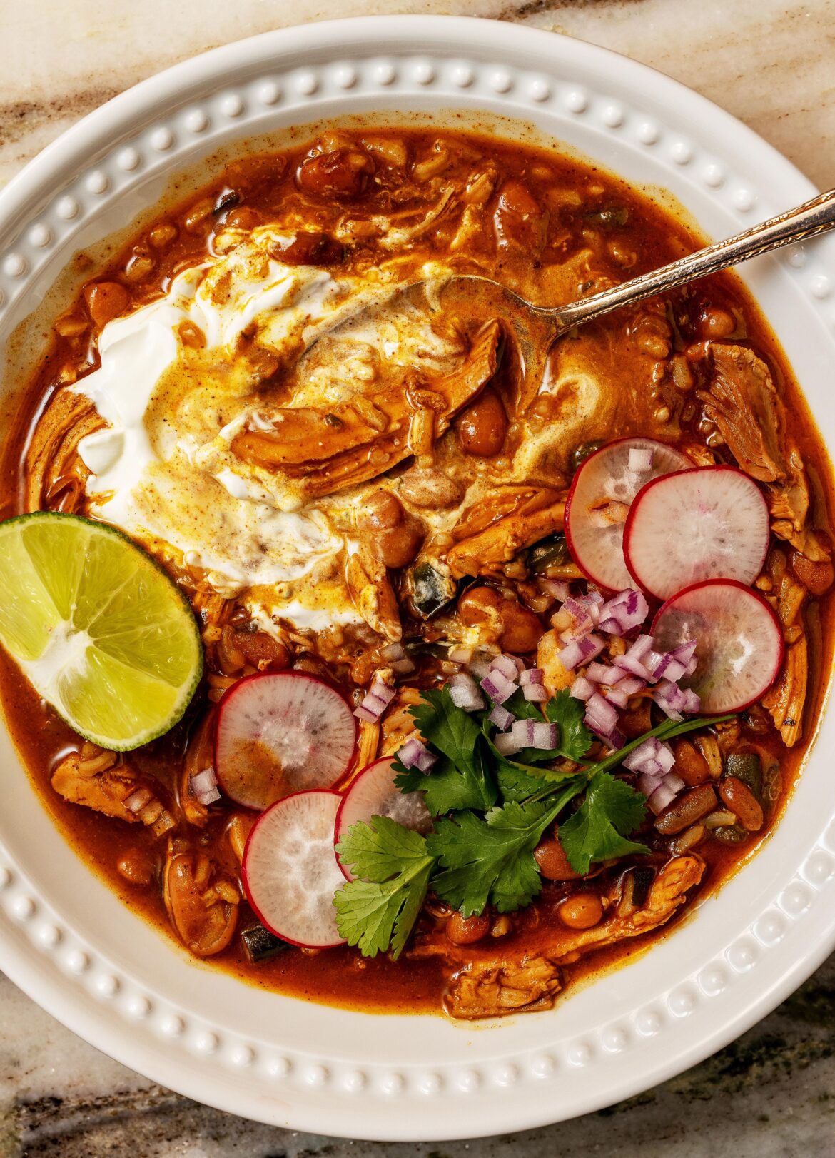 Spicy Chicken and Rice Soup