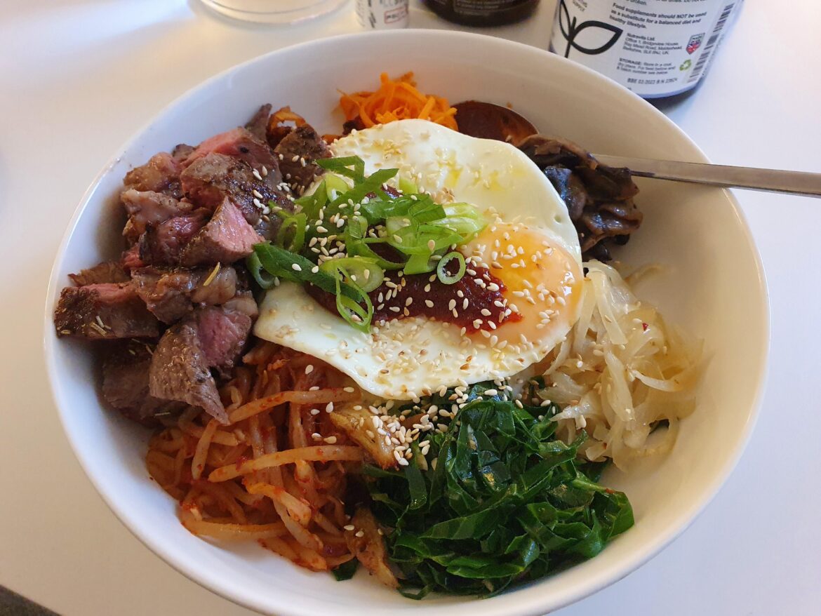 steak bibimbap