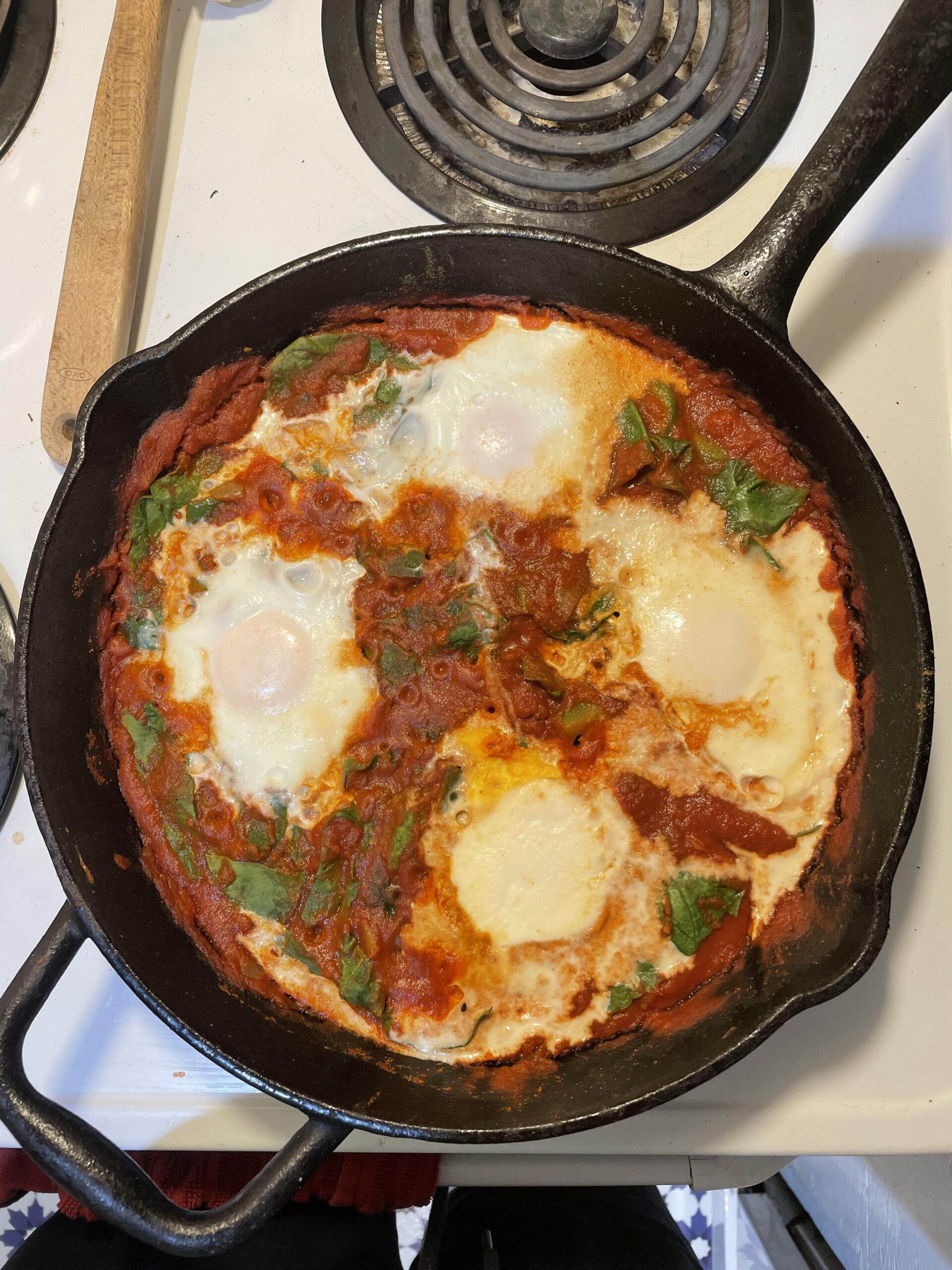 Ode to Shakshuka (aka eggs in purgatory) Dining and Cooking