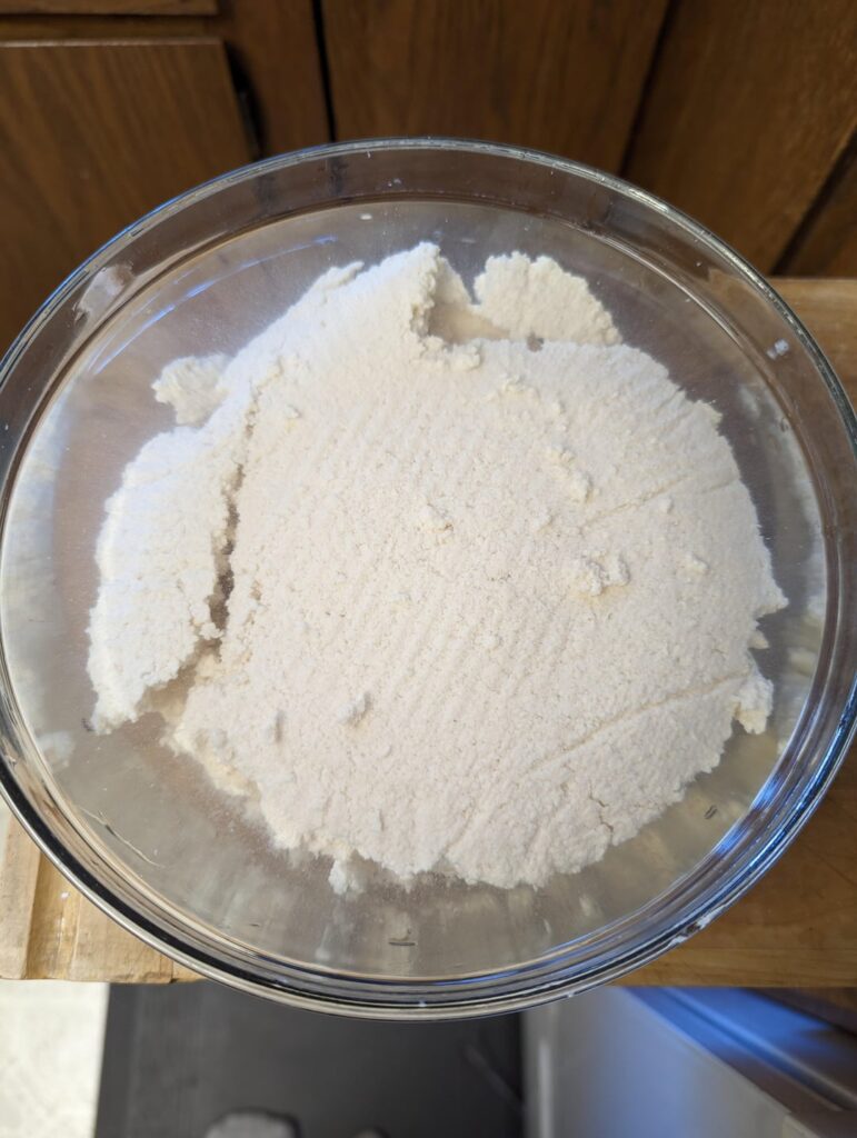 Homemade 두부 dubu and two dishes I made from it