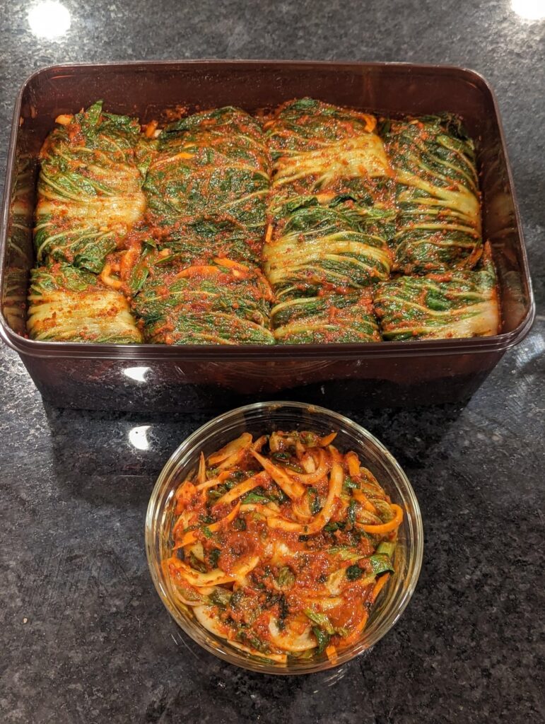I made my first Kimchi 😋