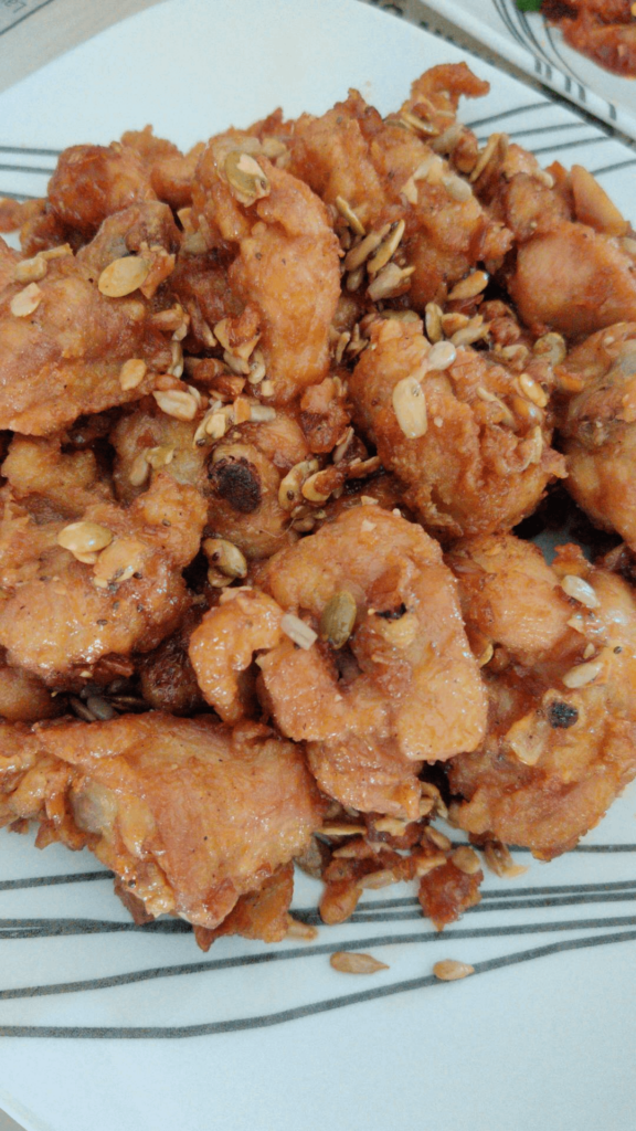 Maangchi's Honey Butter Chicken