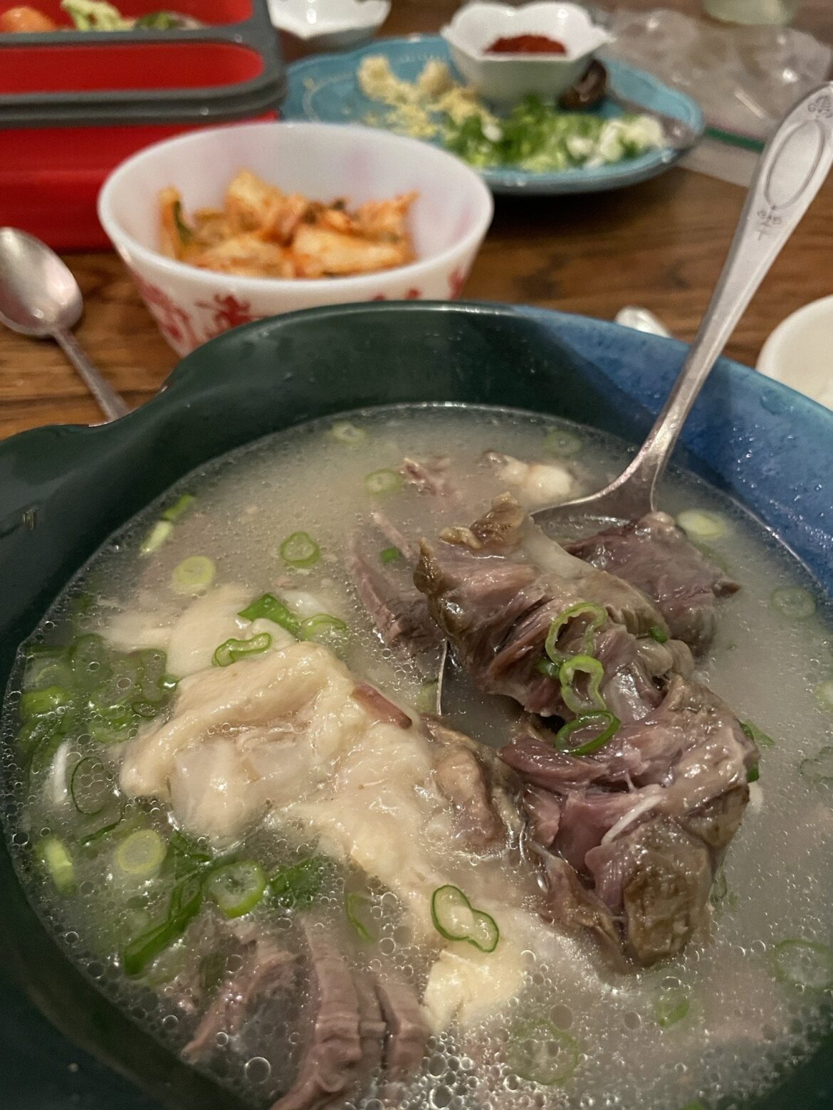 Seolleongtang at home