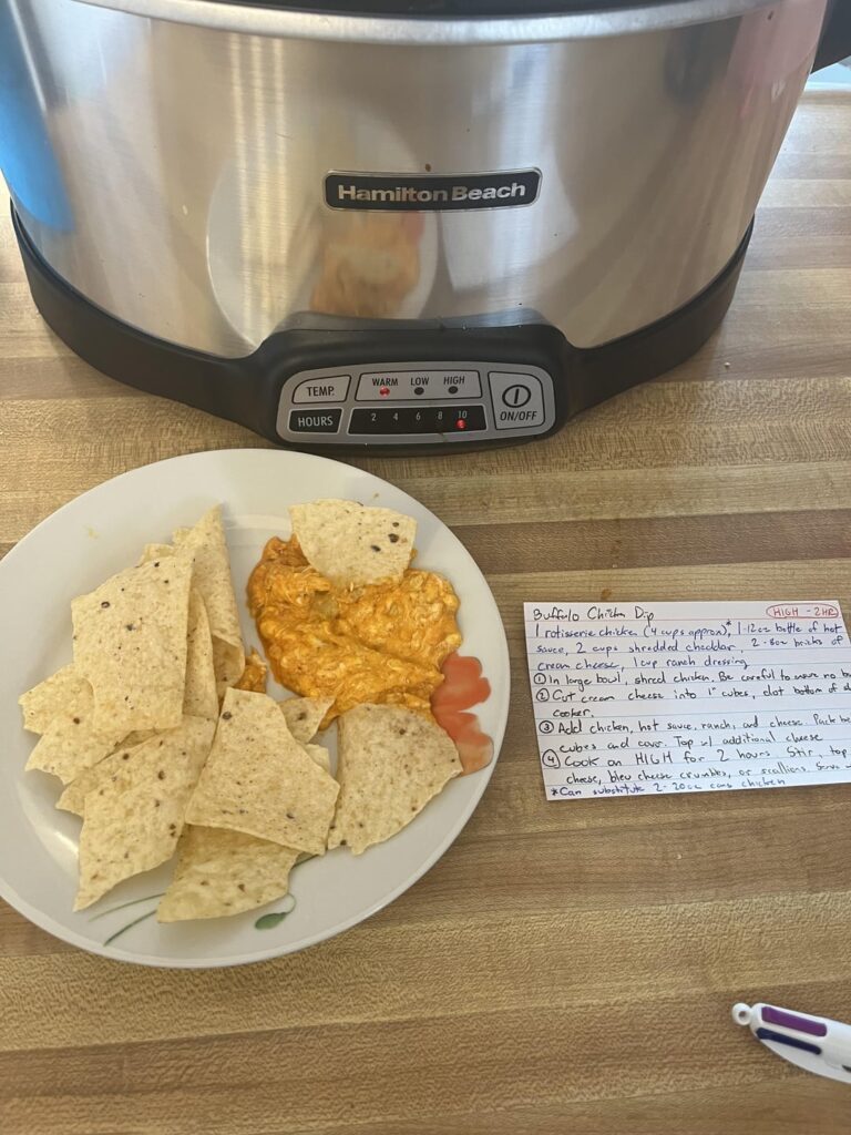 Crockpot Buff Chick Dip