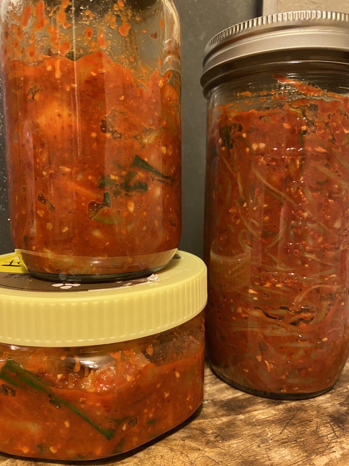 Kkakdugi and Sweet Potato Stem Kimchi for friends 🔥🔥