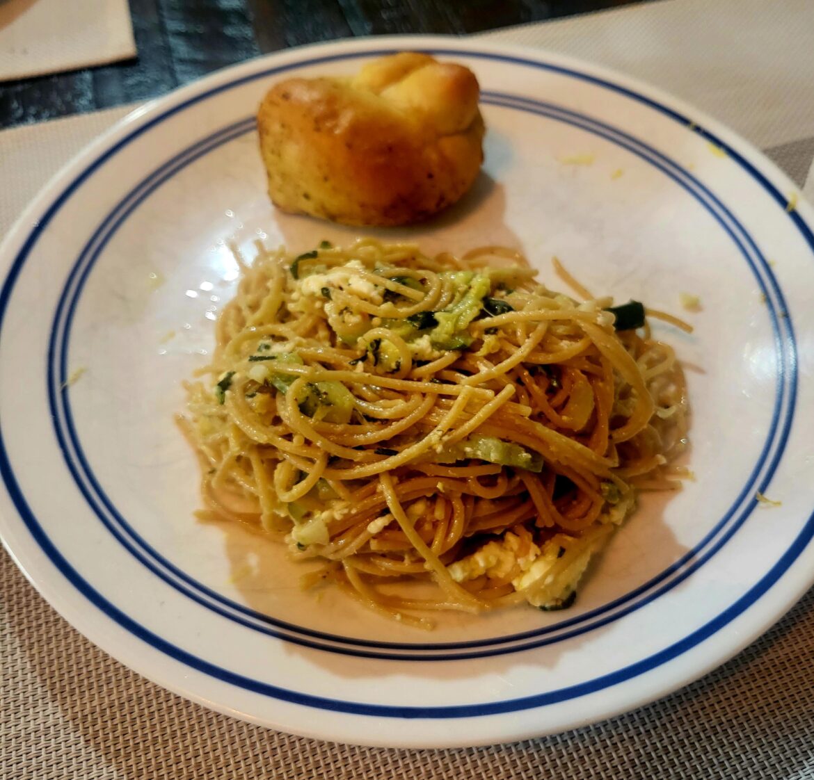 Zucchini and Lemon Pasta