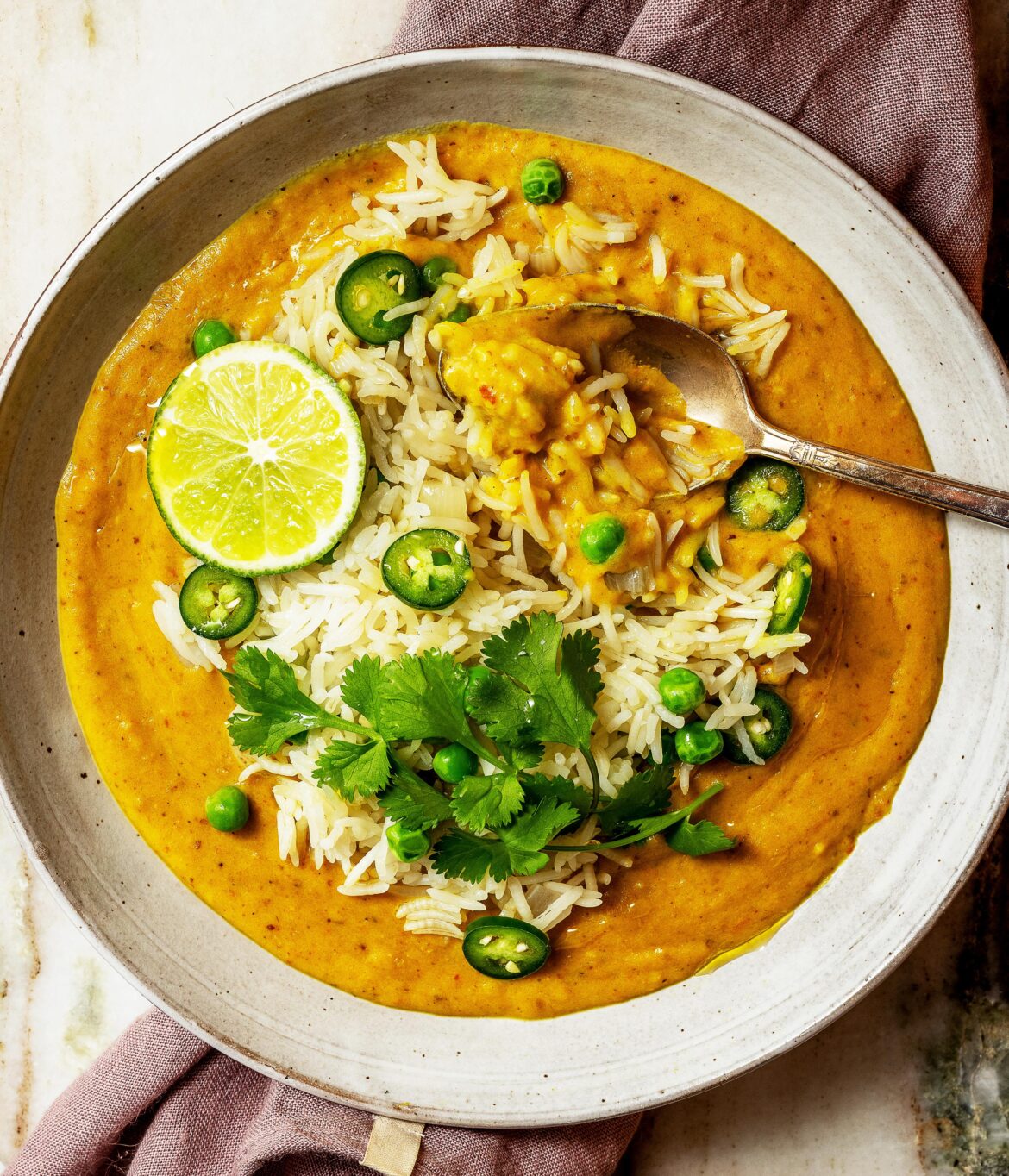 Cauliflower Curry Purée