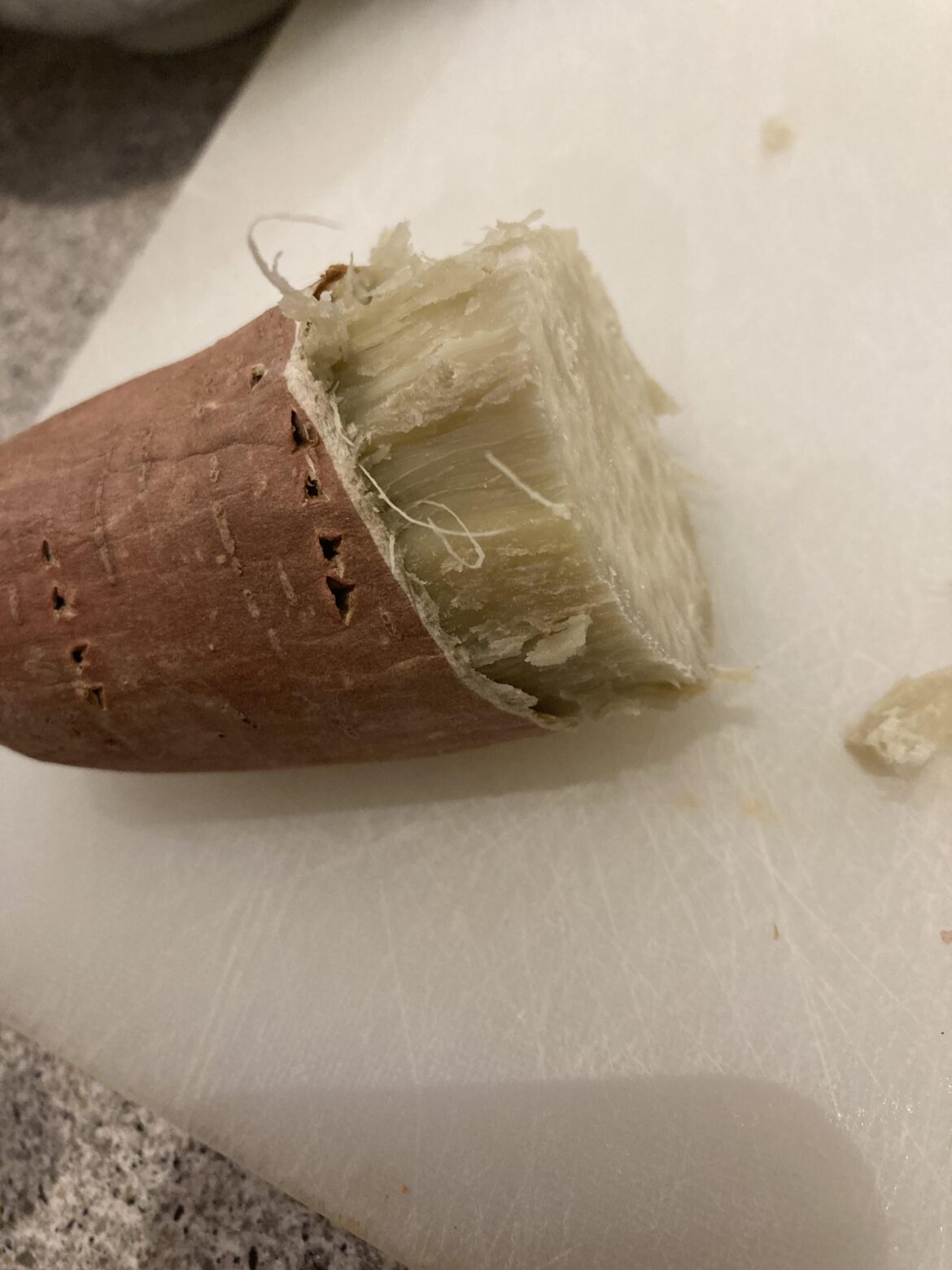 Not sure whether I picked up the correct sweet potato, are korean sweet potatoes this pale?