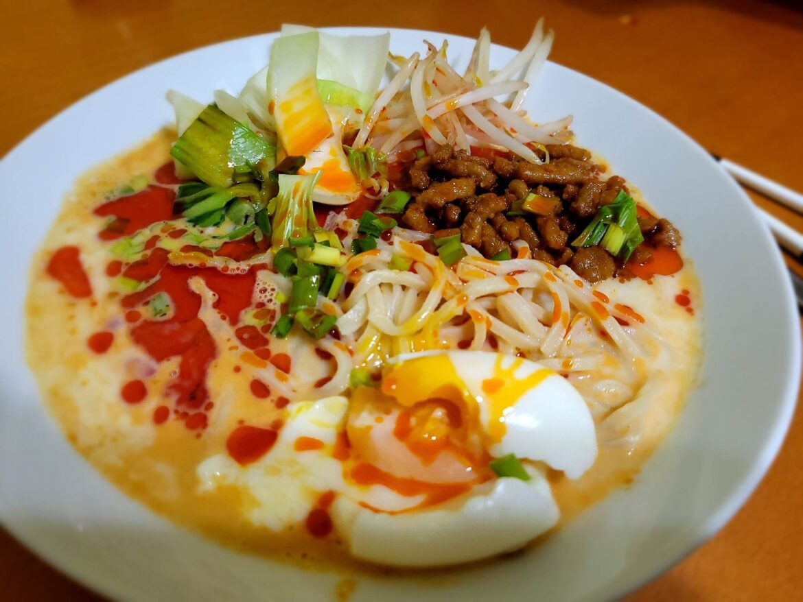 Homemade tantanmen <3