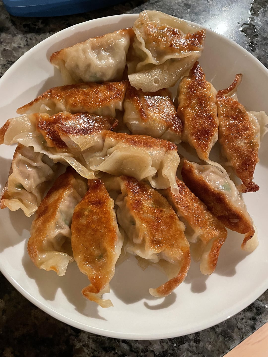 [Homemade] Pork and cabbage gyoza Dining and Cooking