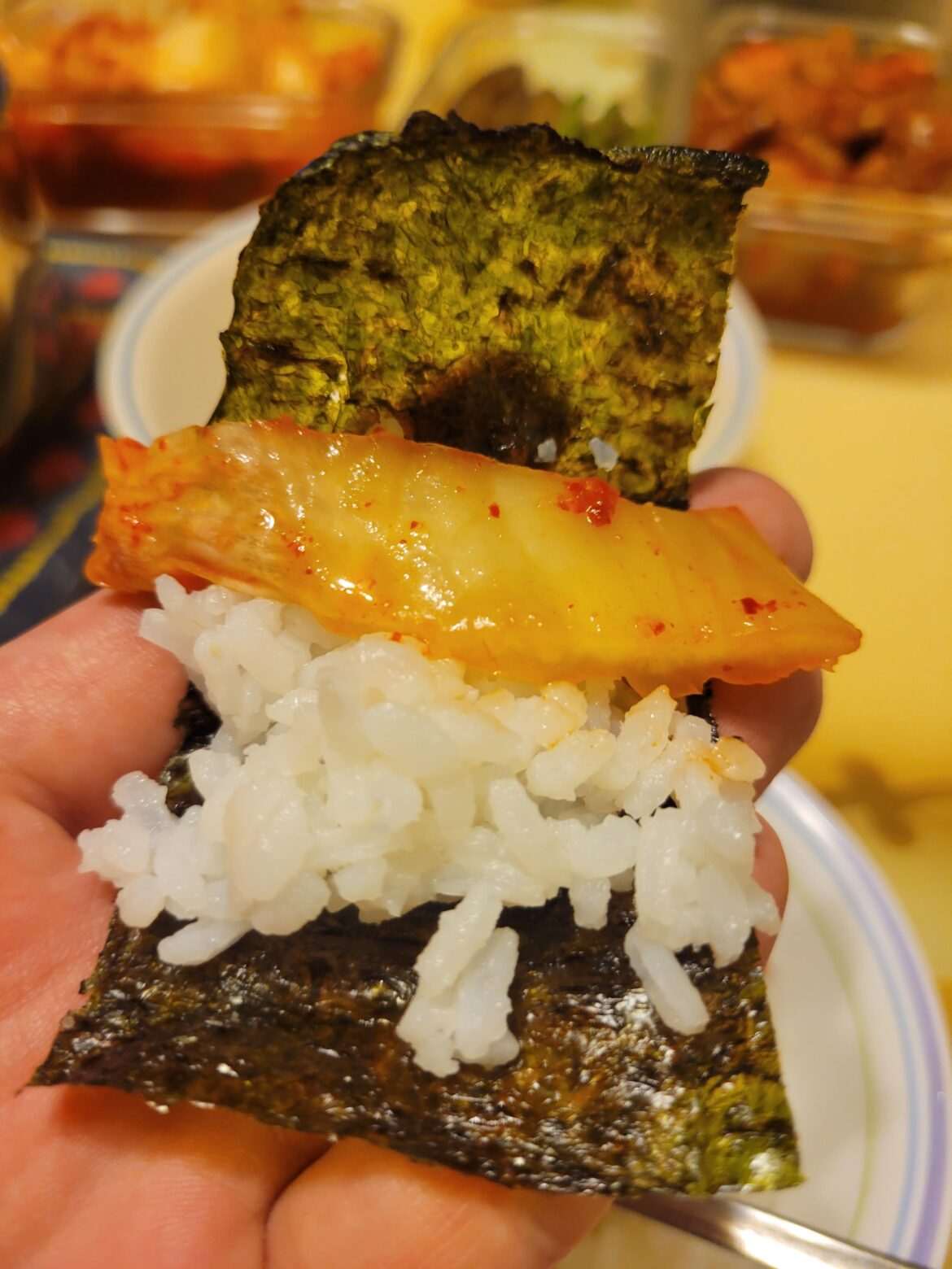 The answer to "what's the best way to eat kimchi?"