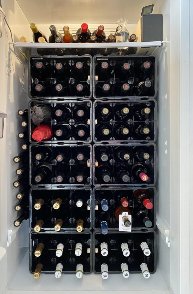 Repurposed Garage Refrigerator