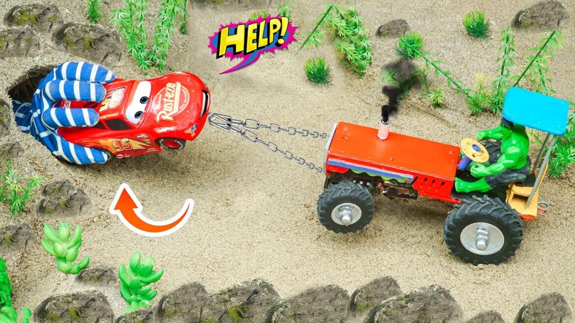 Diy Tractor Rescue The Vegetable Garden | That Car Ruined My Vegetable Garden?