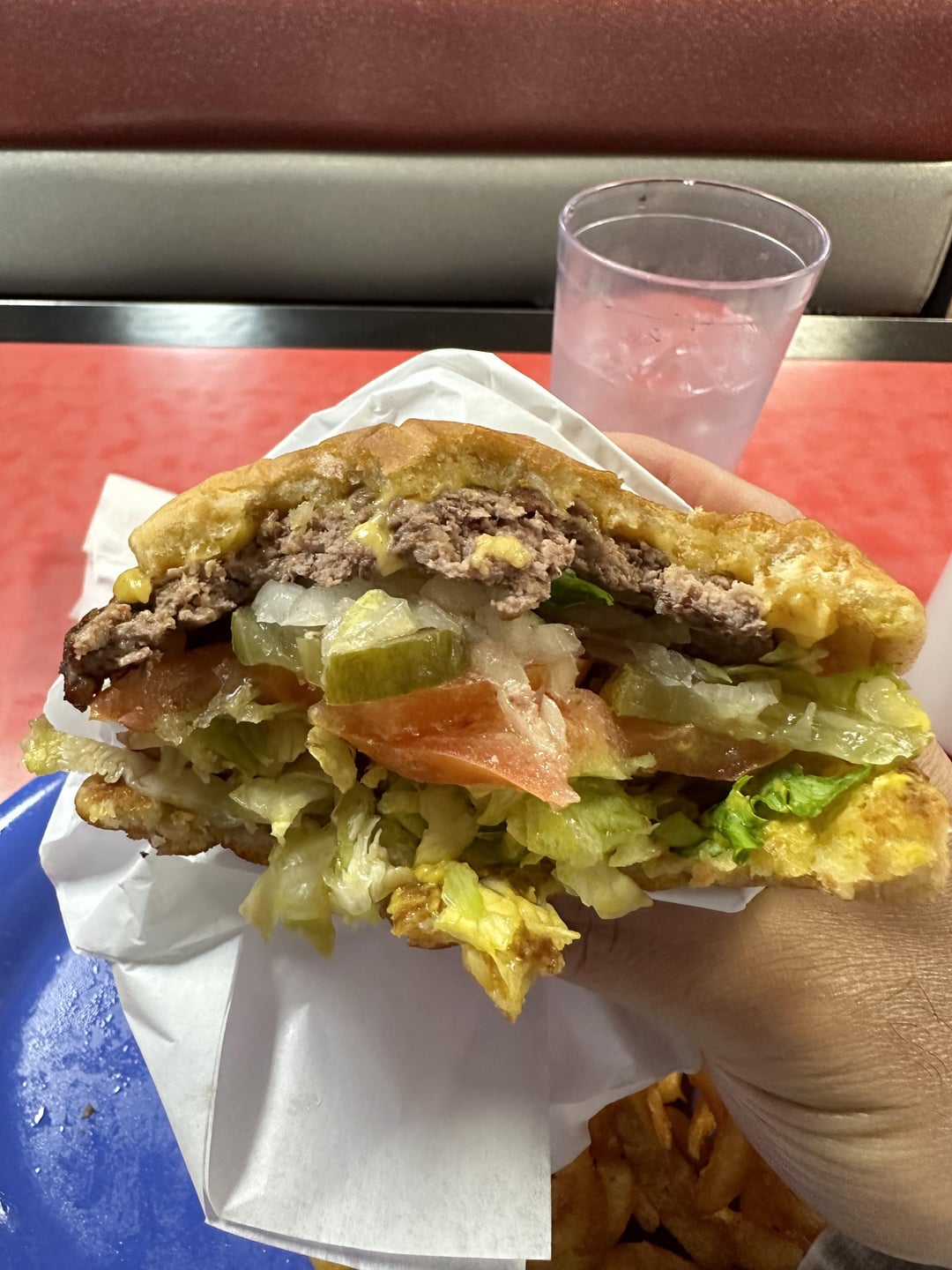 7AM cheeseburger, the cravings are real! Dining and Cooking