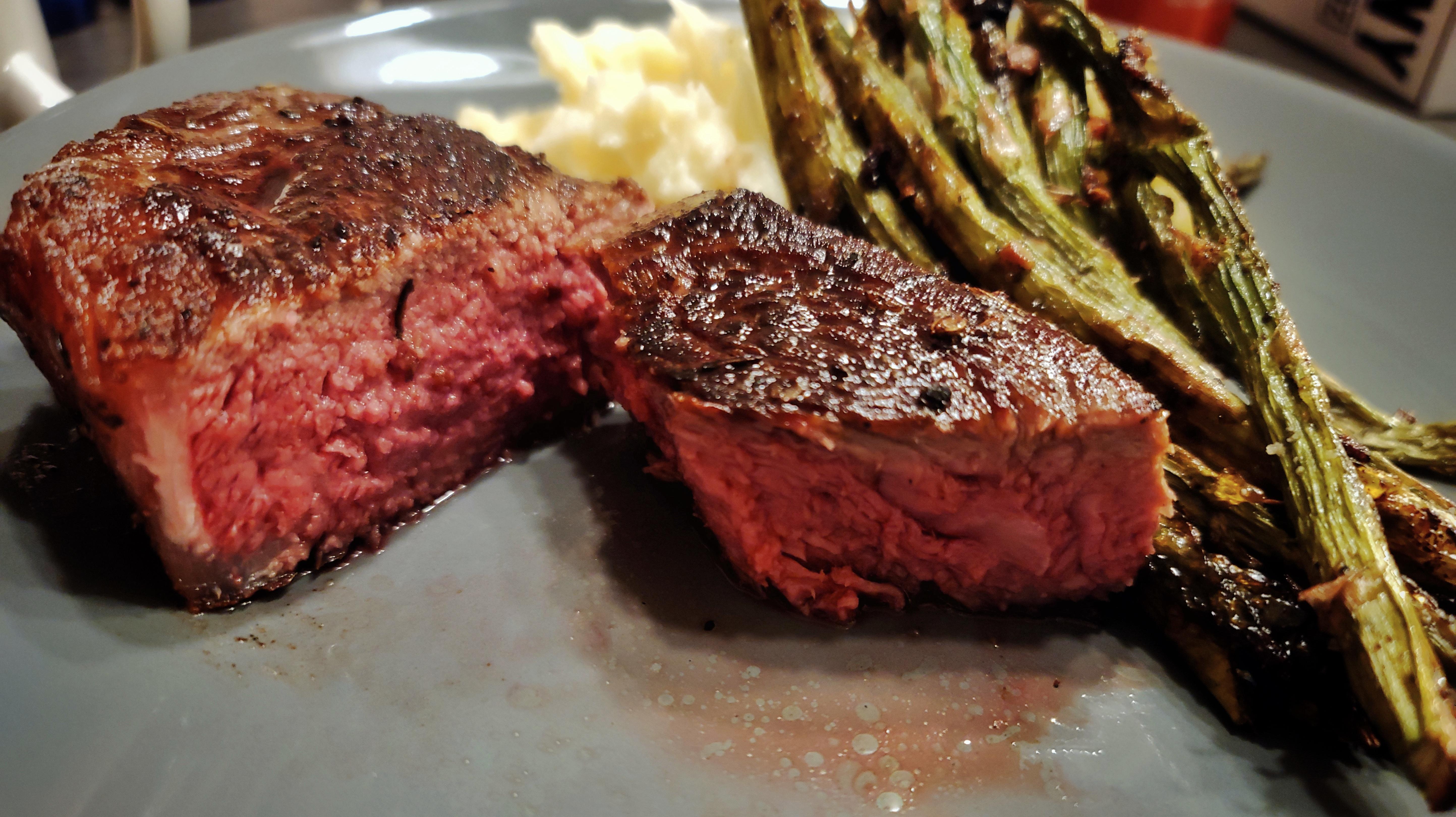 Sous vide strip steak Dining and Cooking