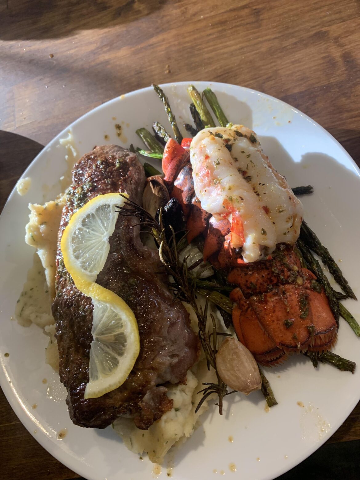 How I surf and turf 😎