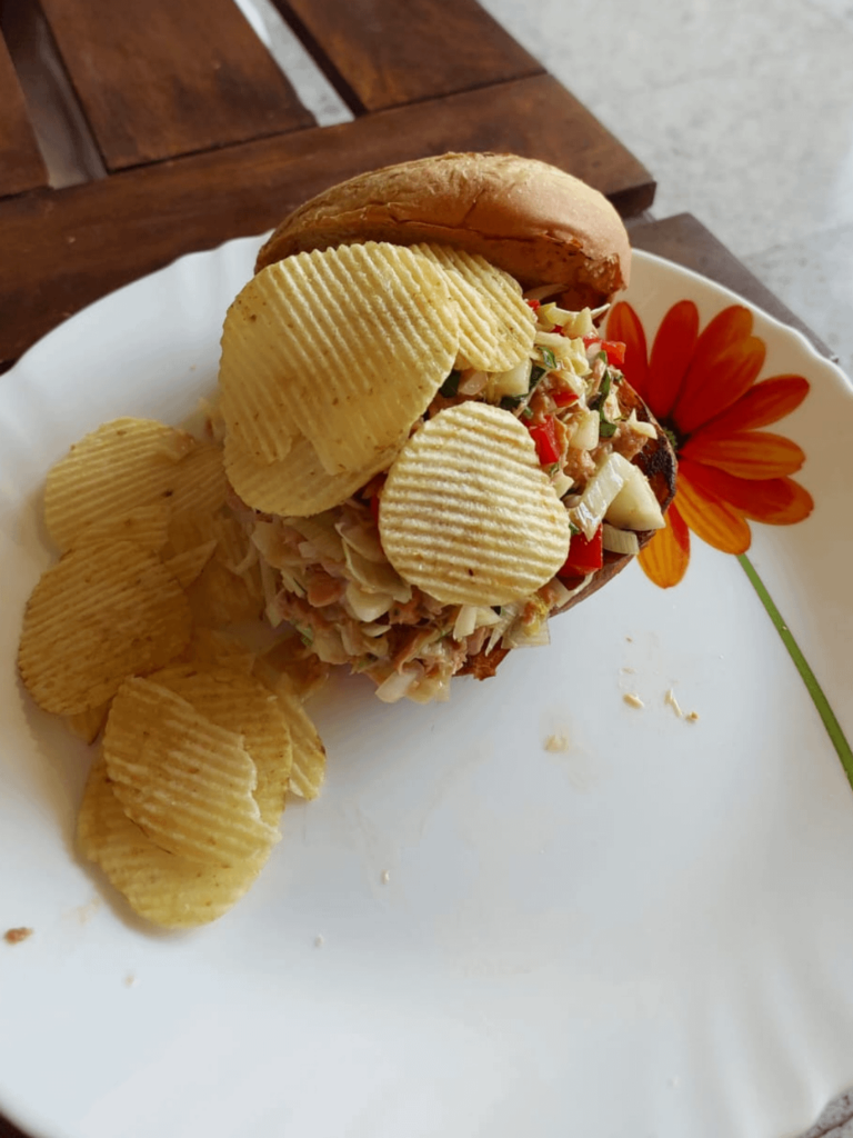 Tuna Salad Sandwitch with Chips