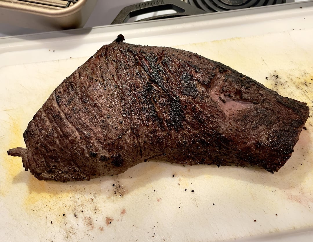 Tri Tip 131° 10 hours, torch sear. Dining and Cooking