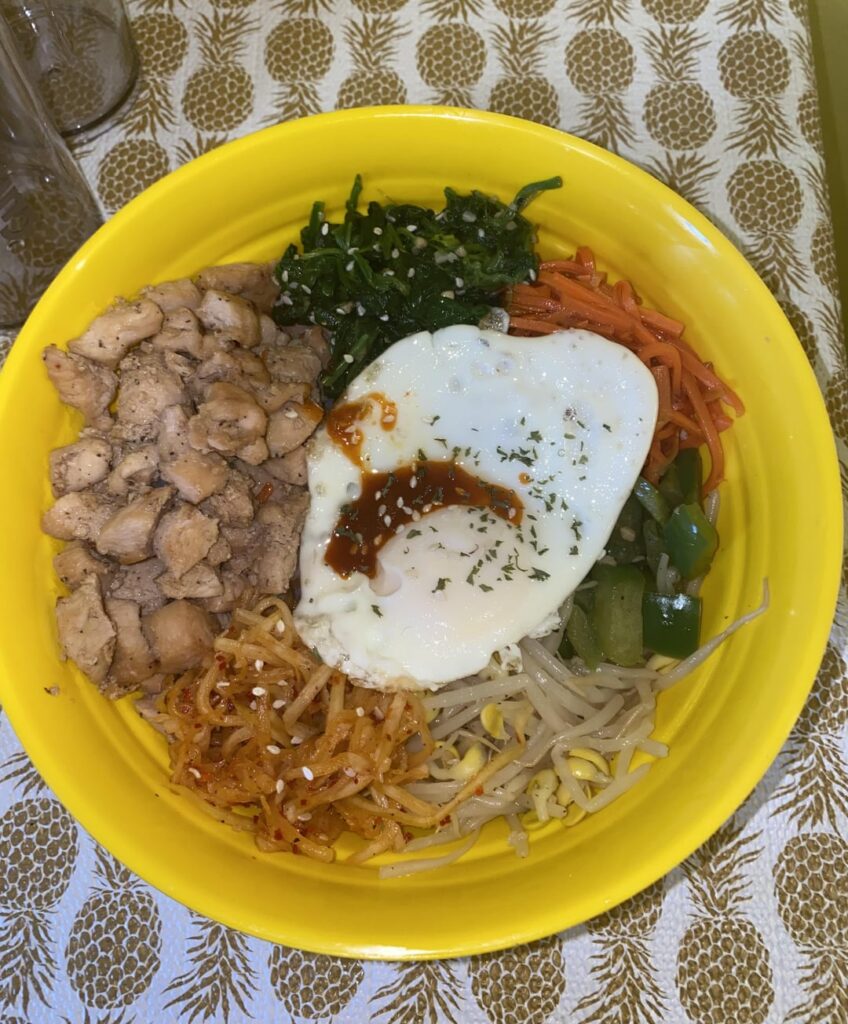 First time making Bibimbap!