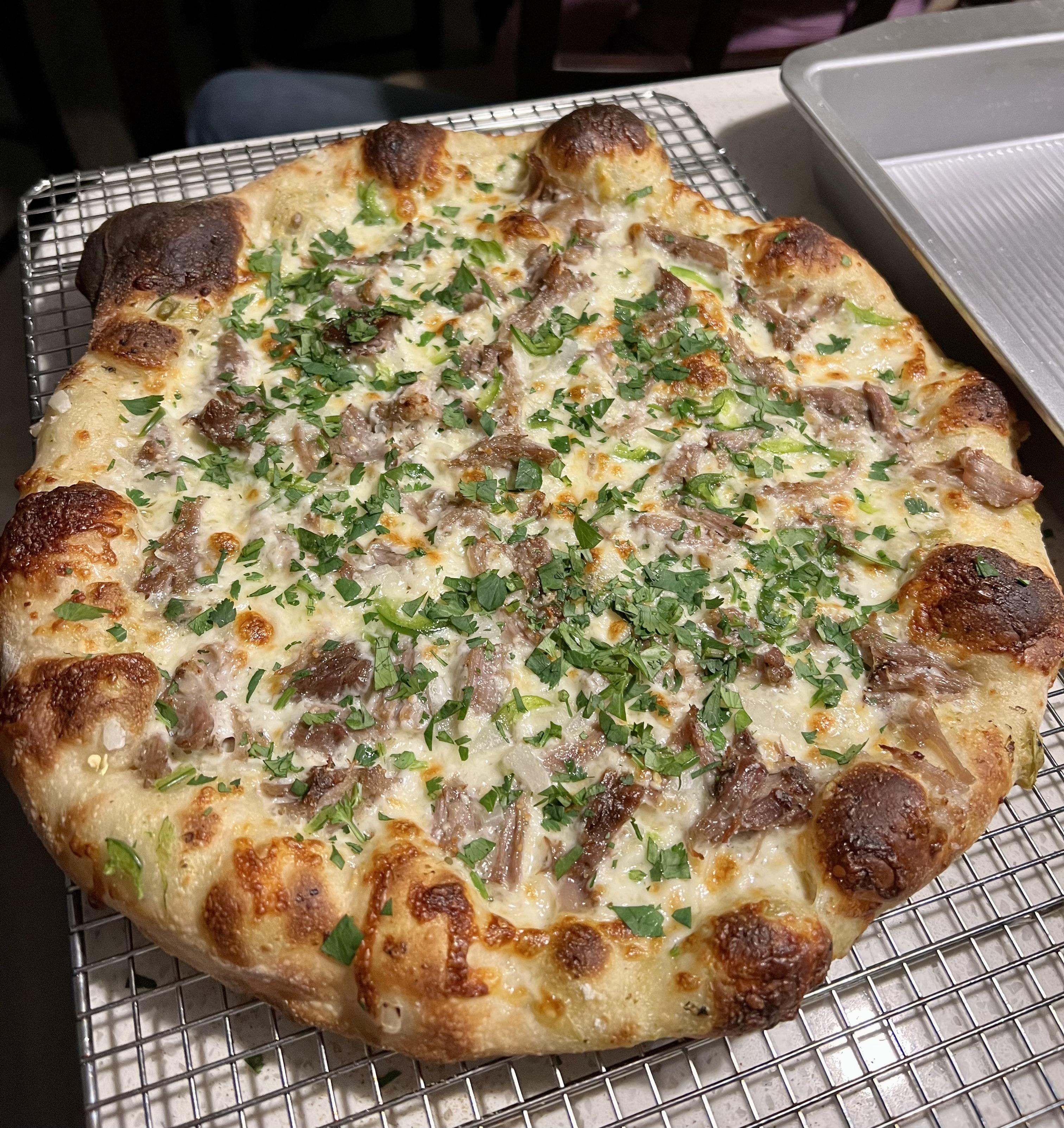 [homemade] carnitas pizza Dining and Cooking