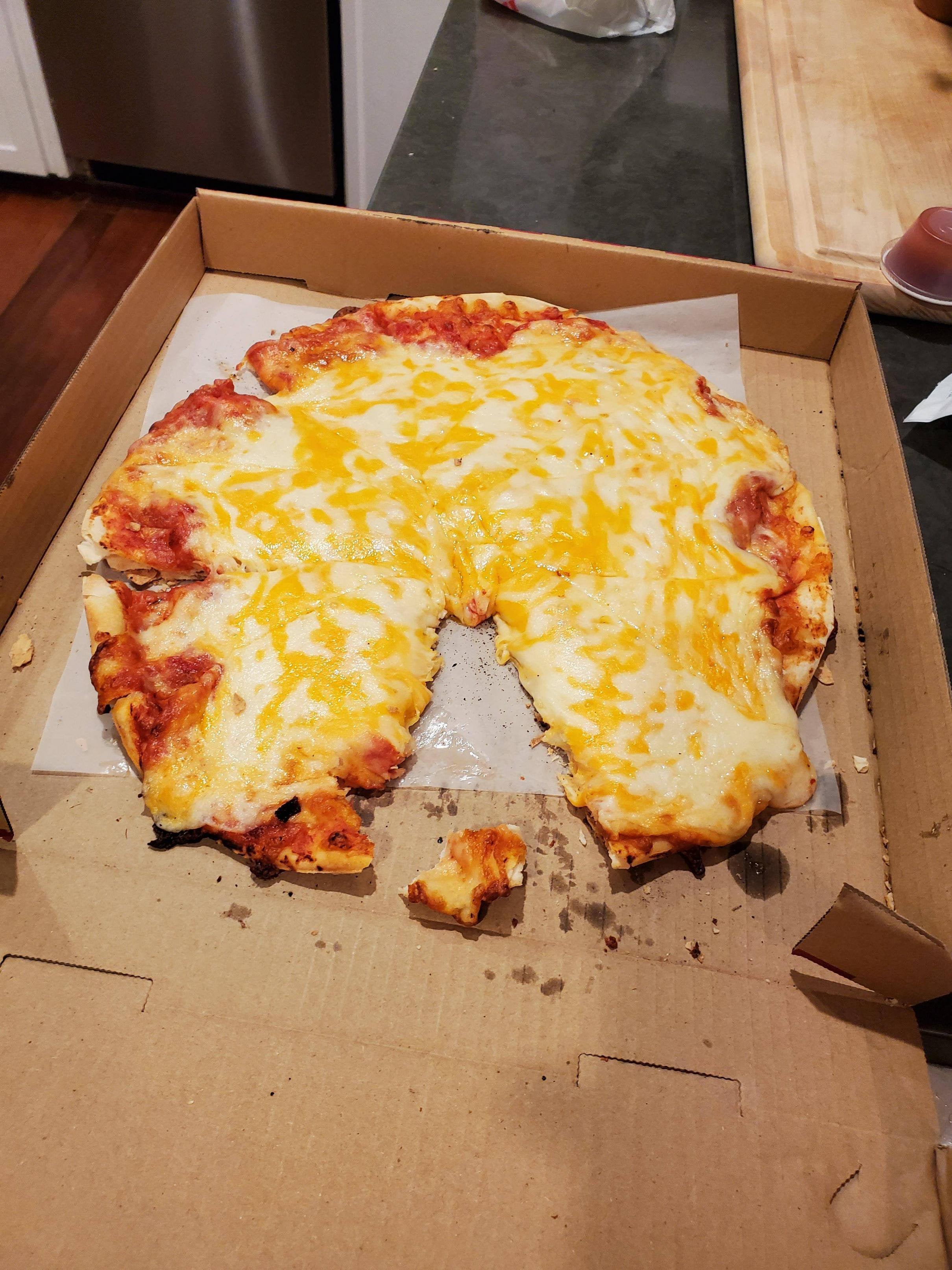 Heard we were showing off bad pizzas? Dining and Cooking