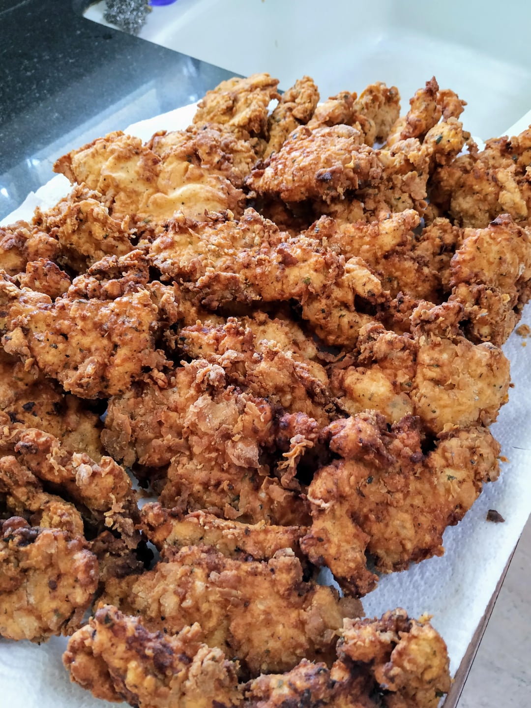 [Homemade] Buttermilk Fried Chicken Tenders Dining and Cooking