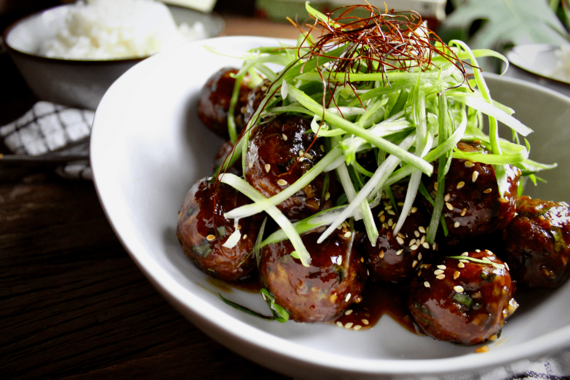 Mongolian Beef Meatballs