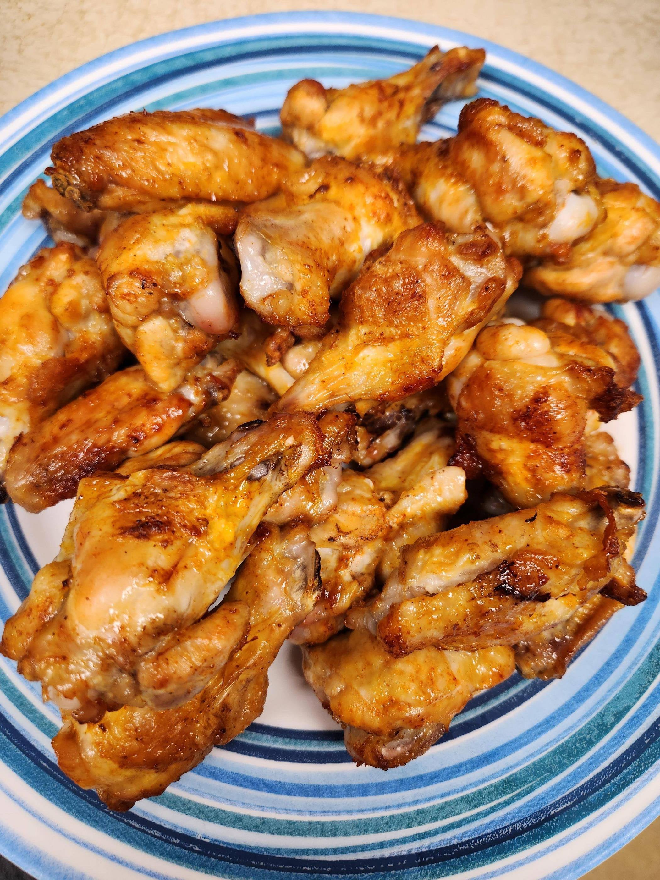 We've recently discovered air fryer chicken wings Dining and Cooking