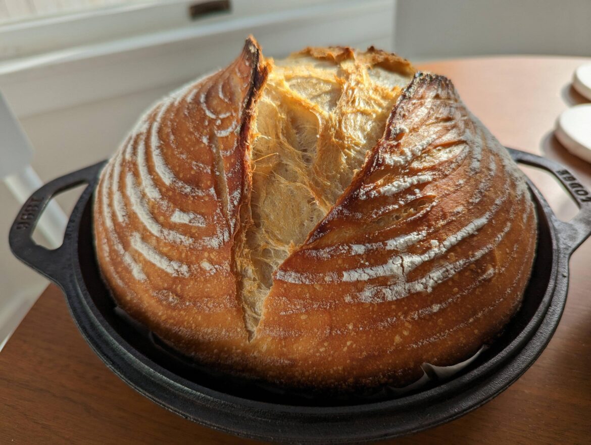 King Arthur No-Knead Sourdough
