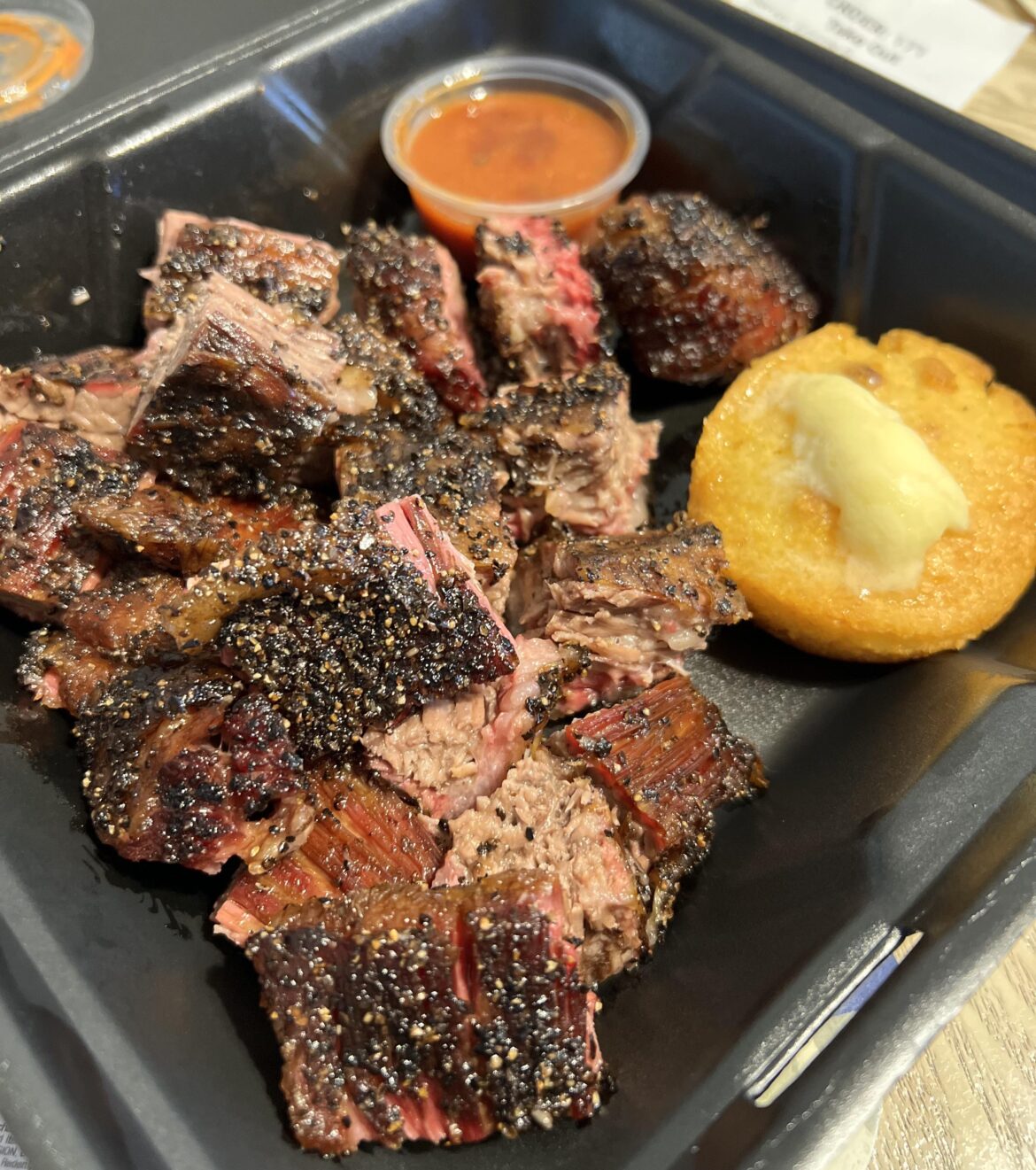 [i ate] Brisket Burnt Ends and Honey Butter Cornbread