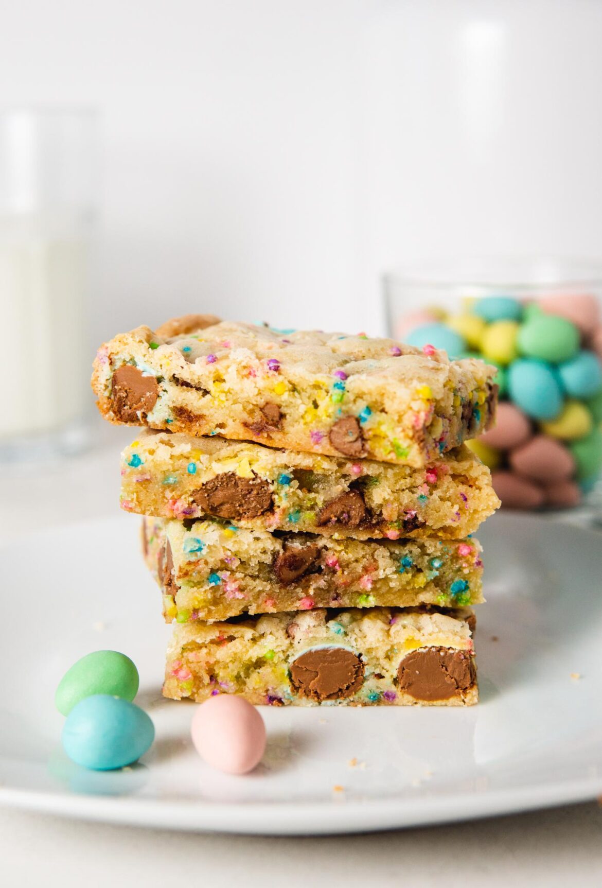 Easter Egg Blondies