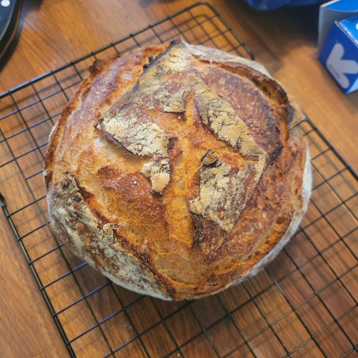Made some bread instead of doing school work