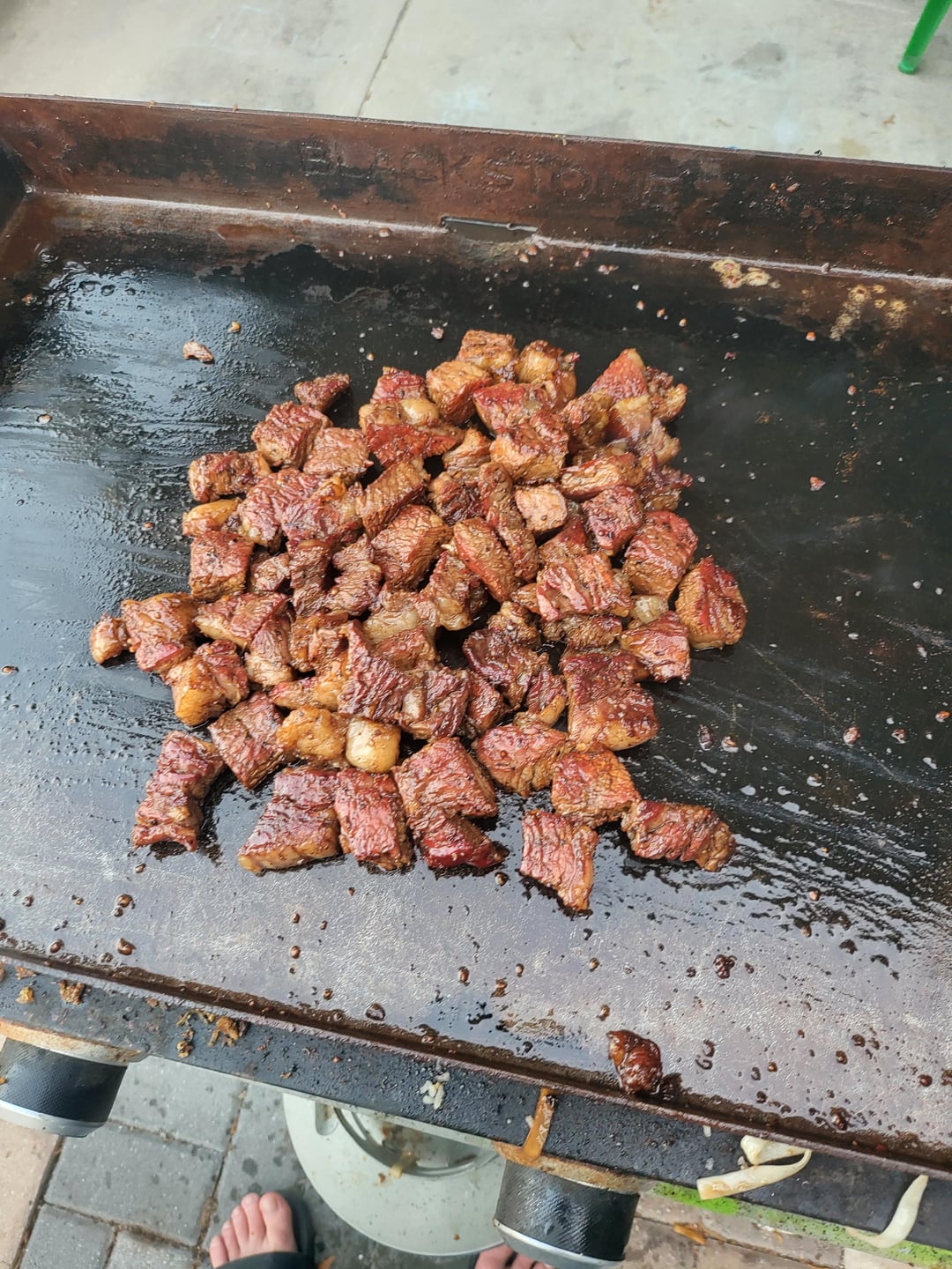 Mesquite smoked ribeye hibachi Dining and Cooking