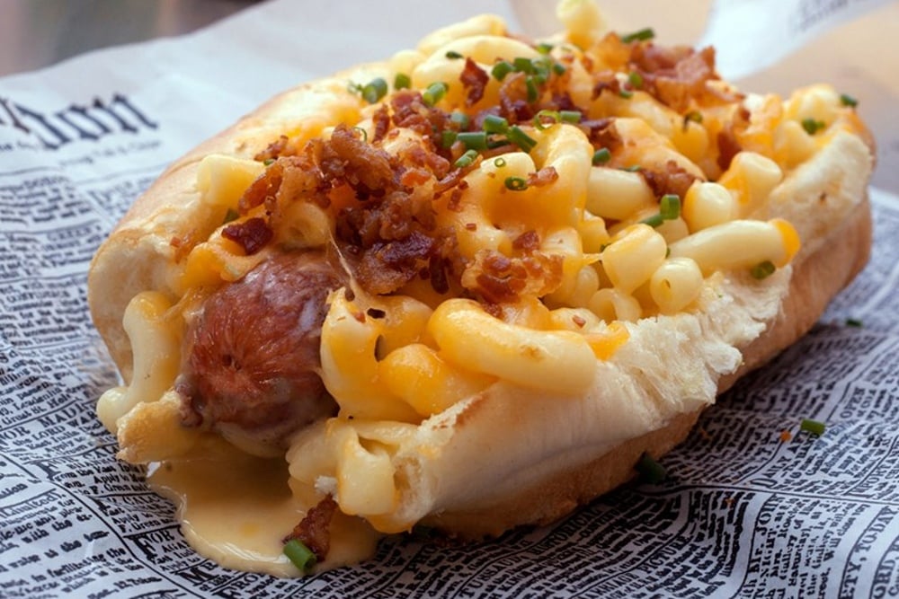 Macaroni Hot Dog Dining and Cooking