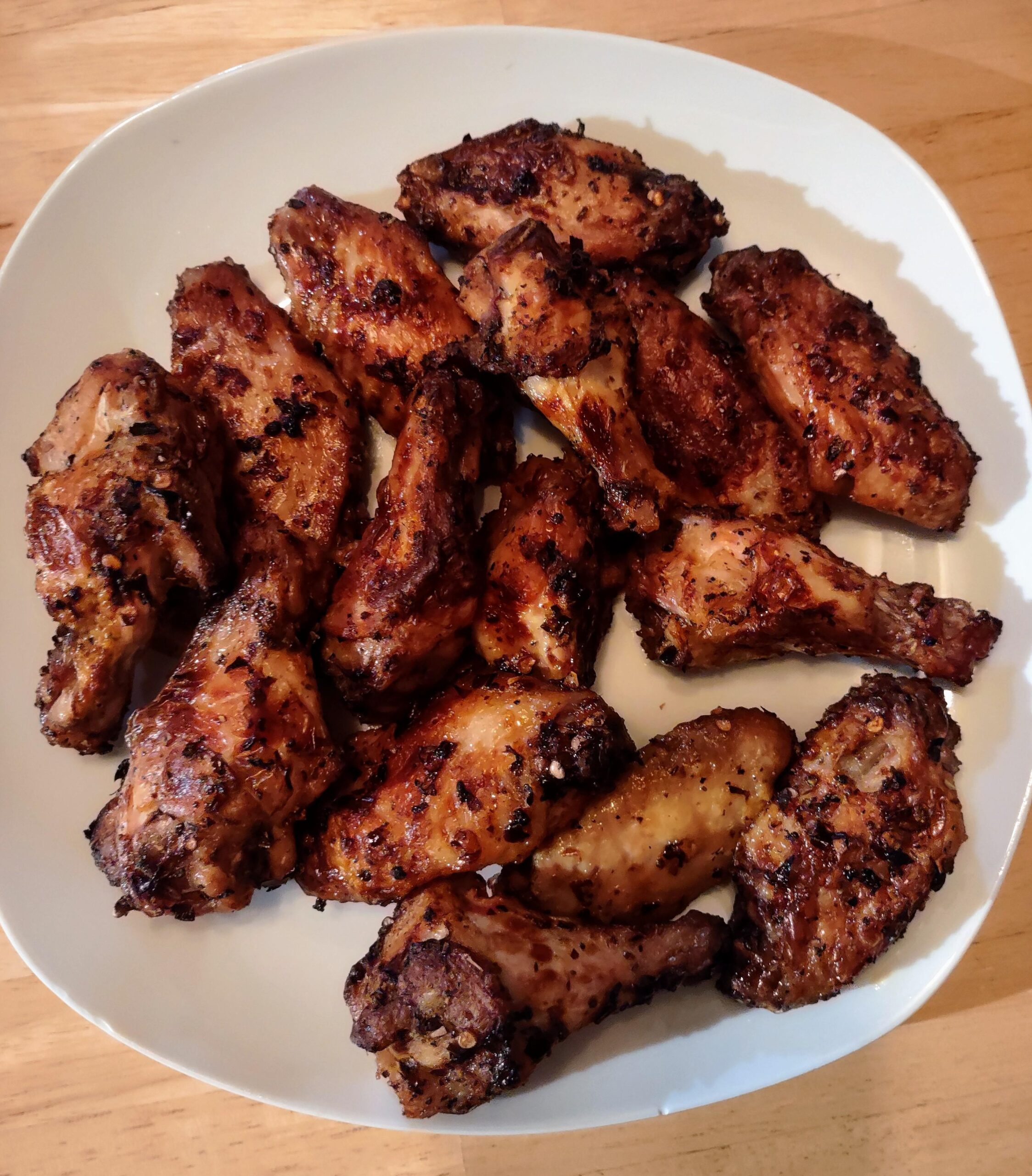 Sous Vide chicken wings, 165F for one hour Dining and Cooking