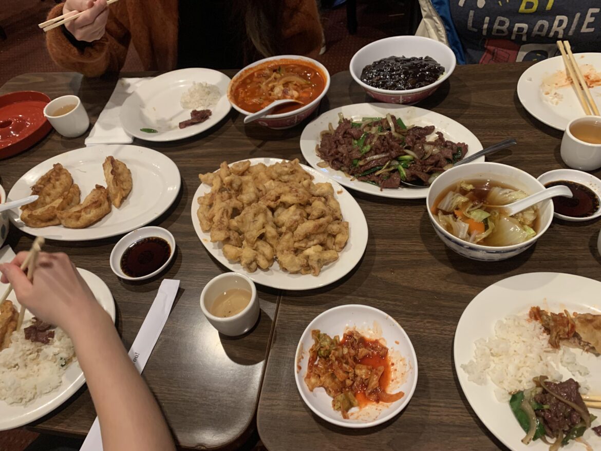 Korean-Chinese meal