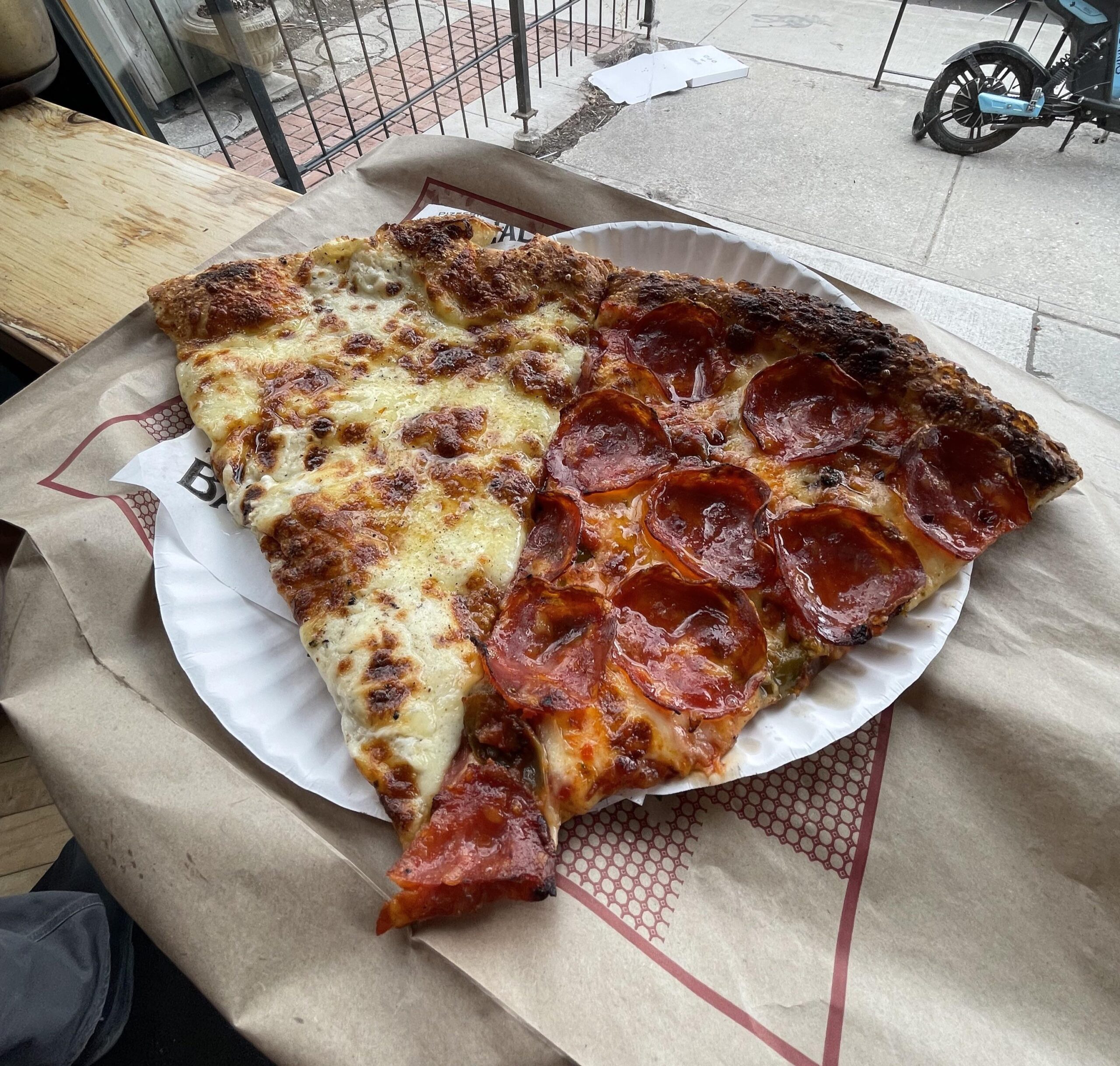 Cacio e Pepe & Spicy Salami at Pizzeria Badiali, Toronto Dining and